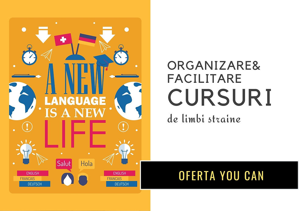 Organizare & Facilitare Cursuri de limbi straine