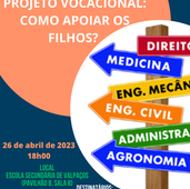 Projeto vocacional - Como apoiar os filhos?