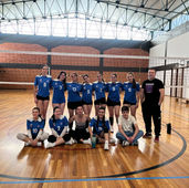 CAMPEÃS EM VOLEIBOL - JUVENIS FEMININAS