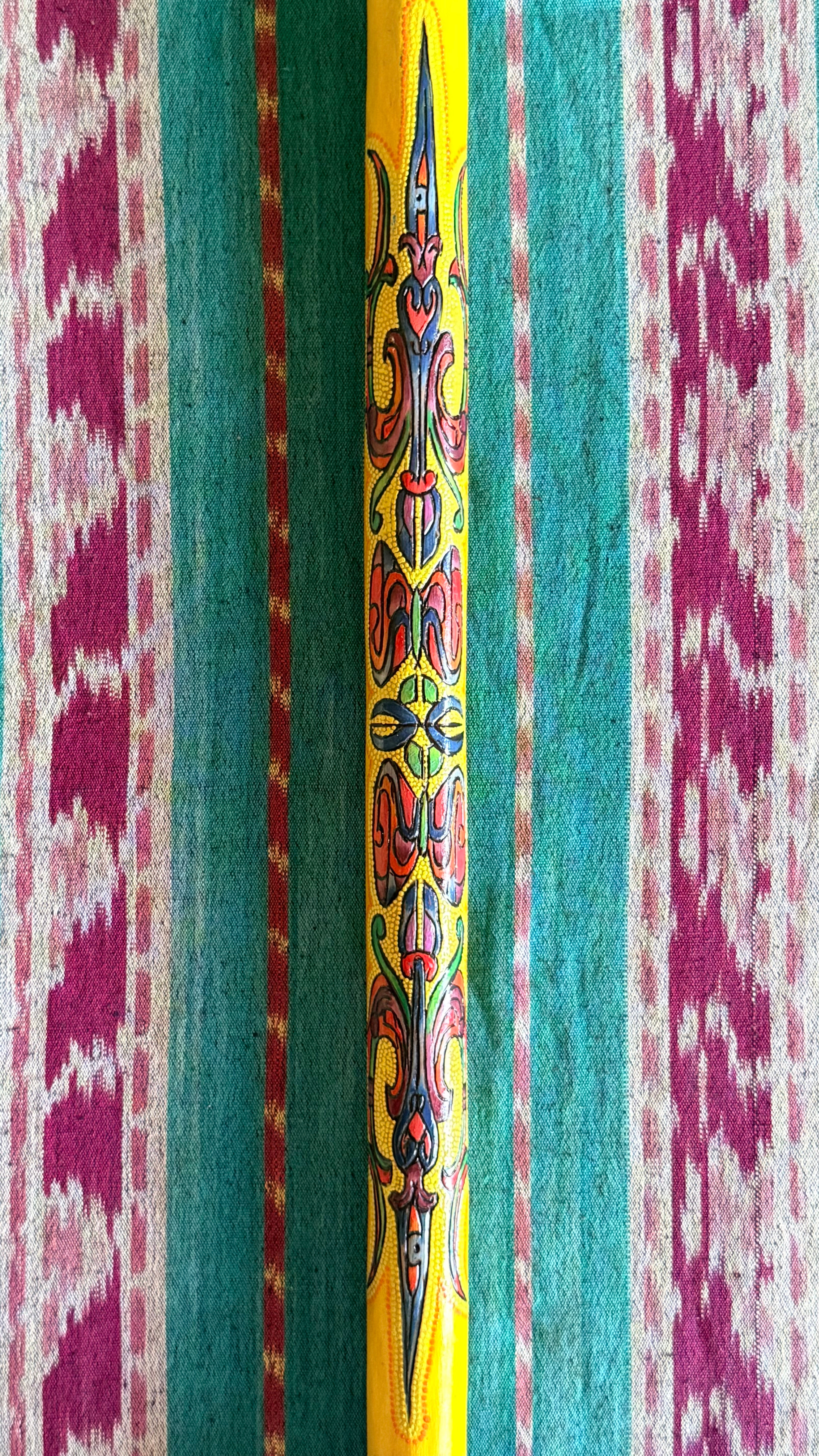 Creation Process.  1 stick 21”