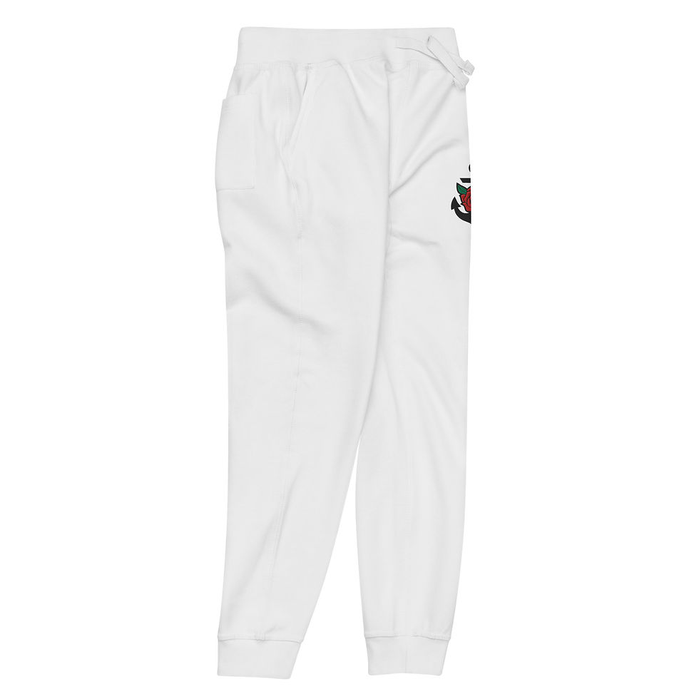Thumbnail: "Anchor Rose" Unisex fleece sweatpants