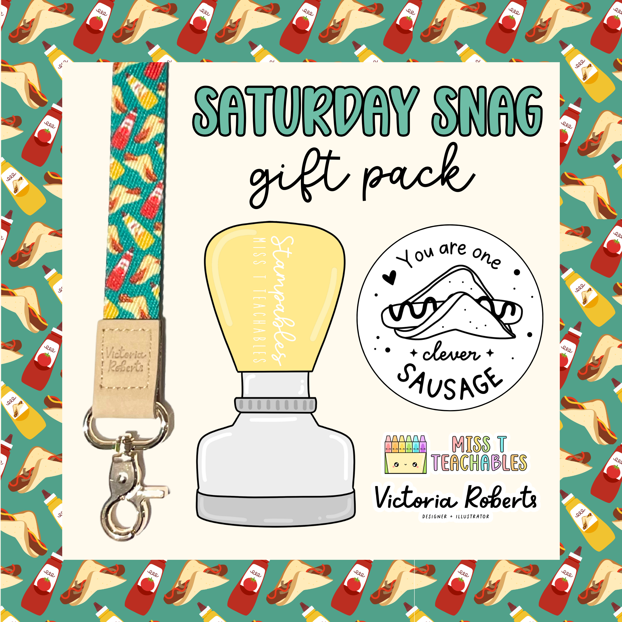 Saturday Snag Gift Pack (Victoria Roberts x Miss T Teachables)