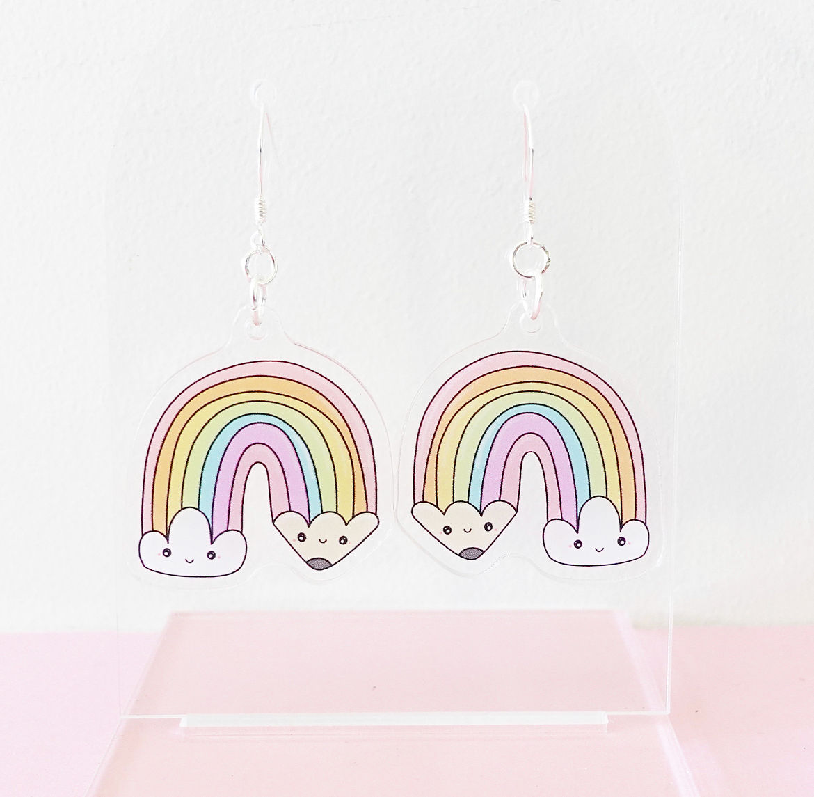 Pencil Rainbow Earrings