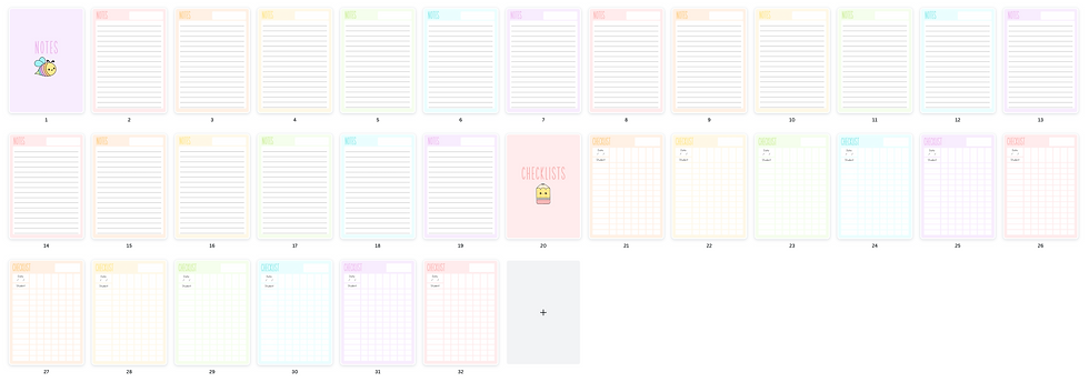 Thumbnail: Digital Practicum Planner