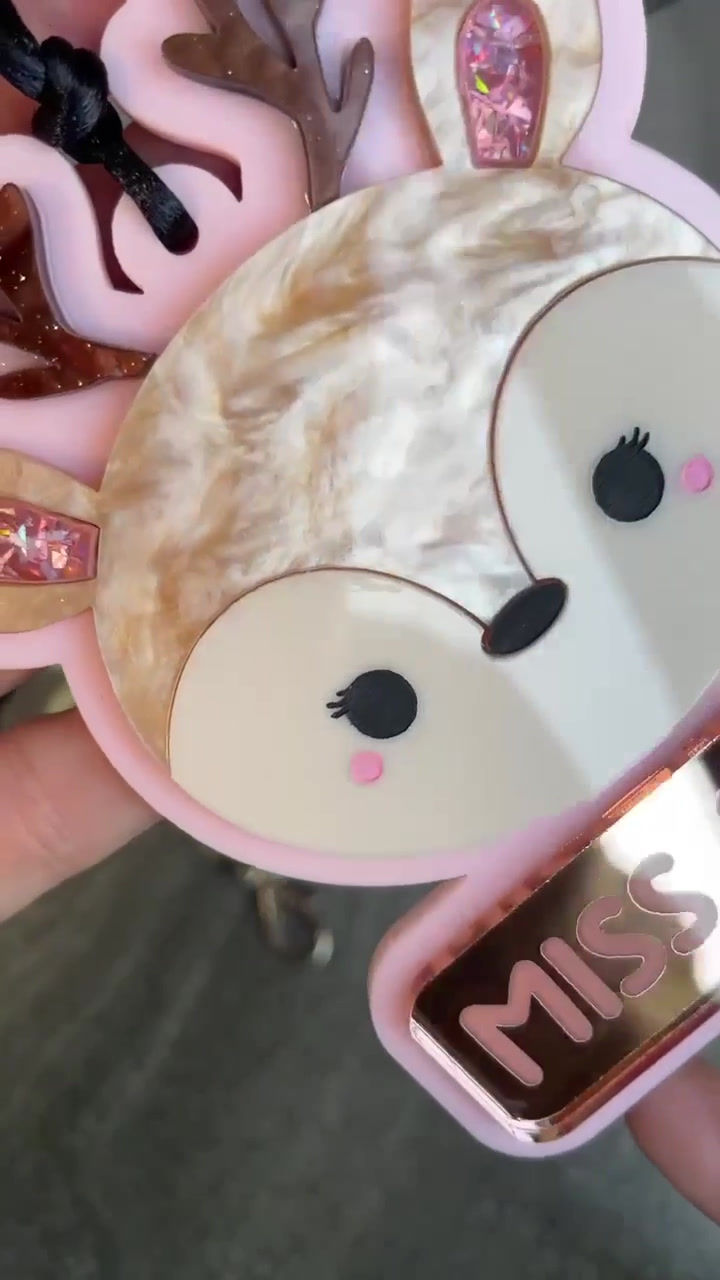 Thumbnail: Jolly Christmas Tree Personalised Lanyard