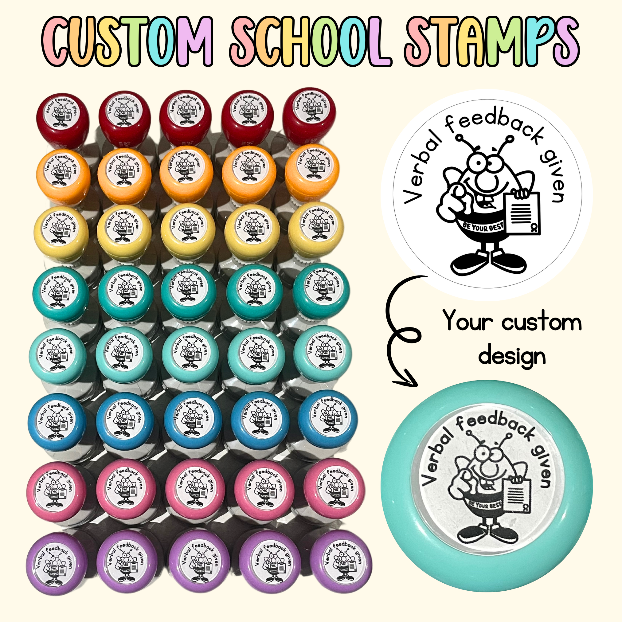 Custom School Stamps