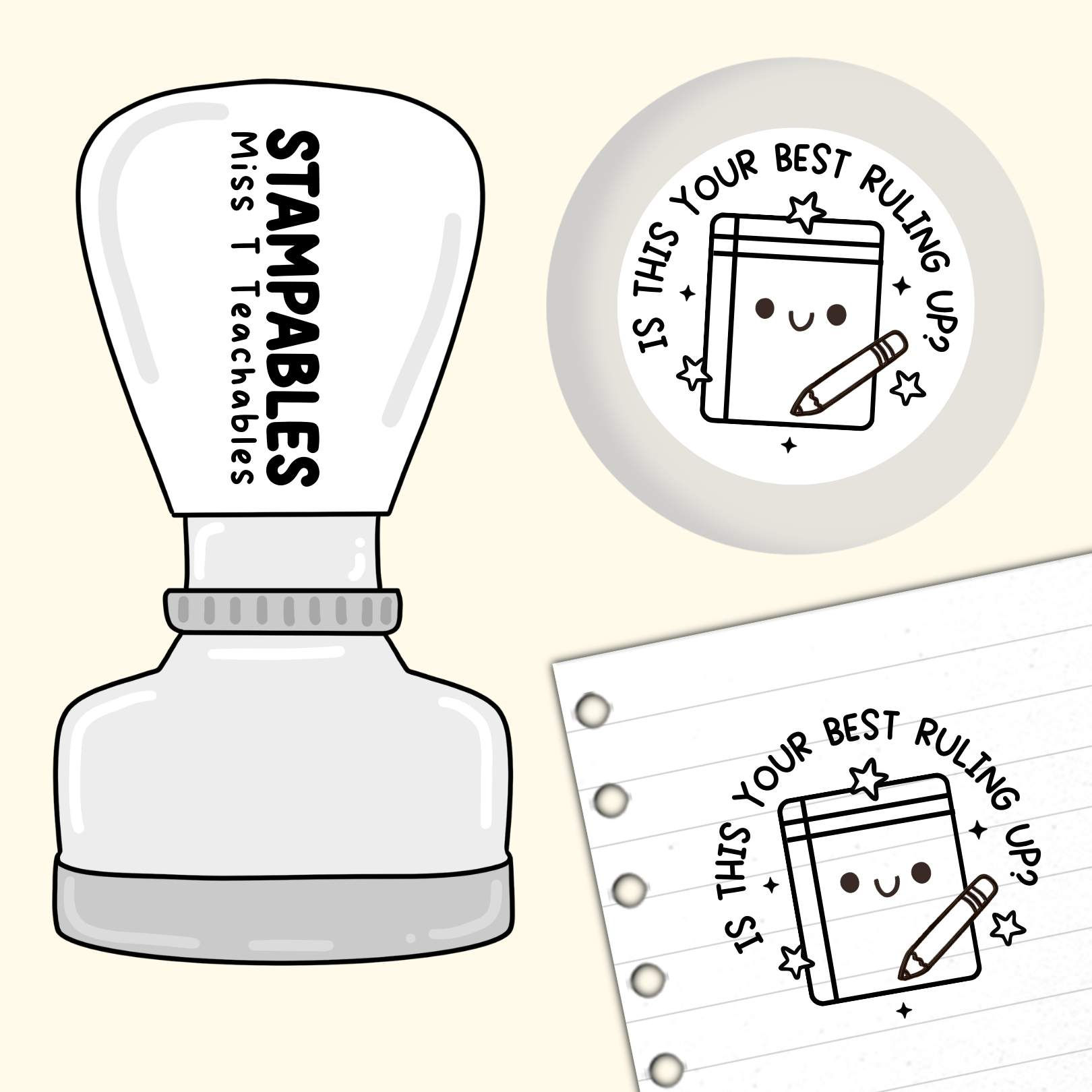 Is This Your Best Ruling Up? Teacher Stamp