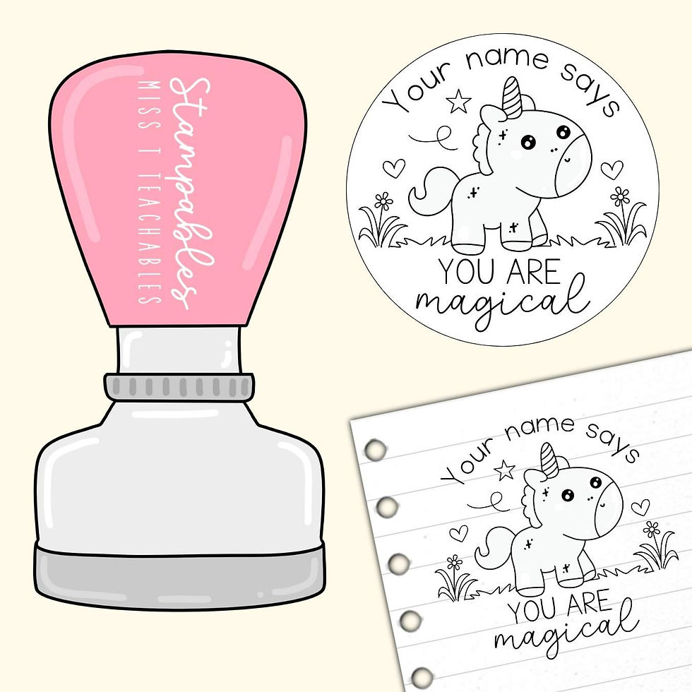 You Are Magical Personalised Teacher Stamp