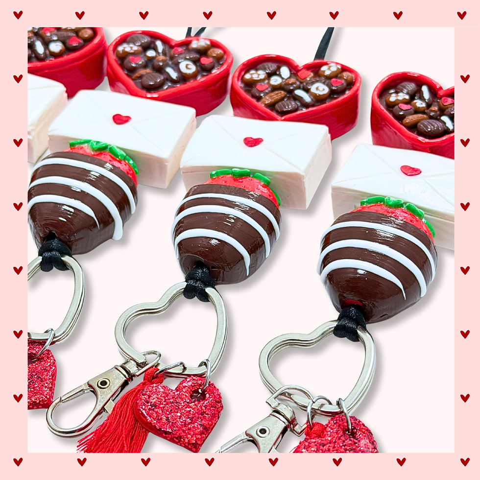 Thumbnail: Be My Valentine Clay Lanyard