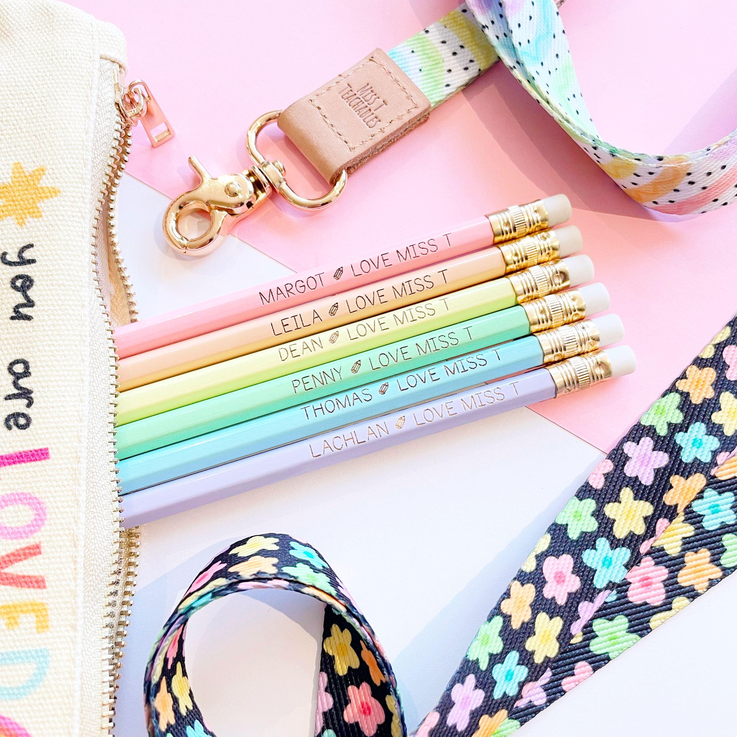 Personalised Pencils (Names + Custom Message)
