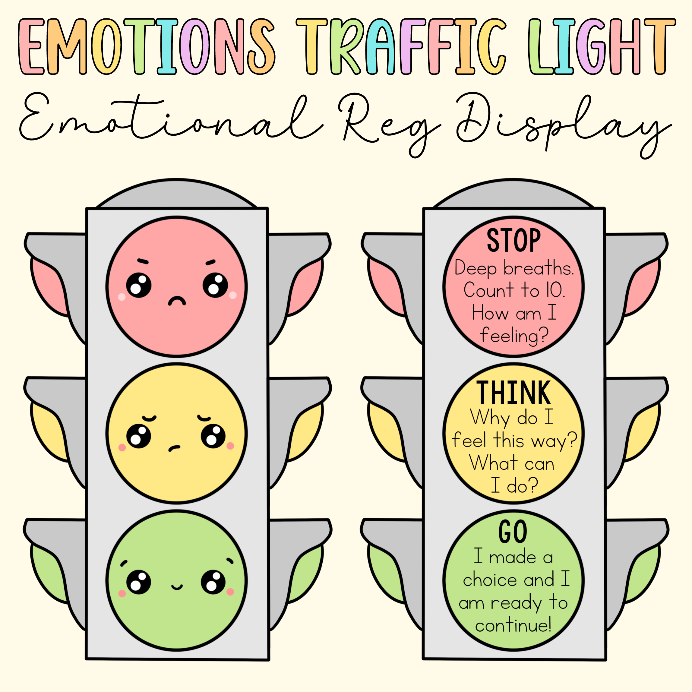 Digital Traffic Lights Emotional Regulation