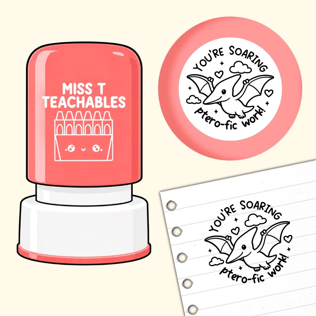Pterofic Work Teacher Stamp