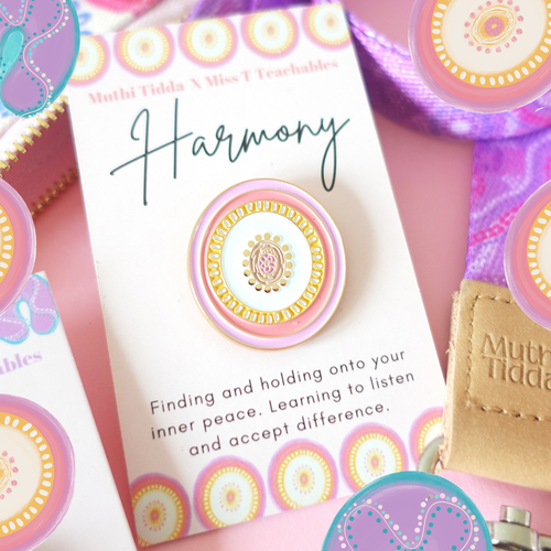Harmony Pin (Muthi Tidda x Miss T Teachables) Miss T Teachables