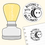 Thumbnail: Buzzing with Brilliance Teacher Stamp