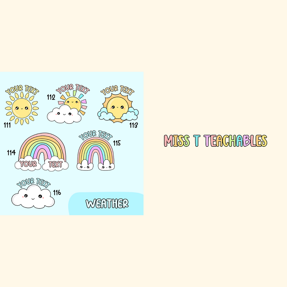 Thumbnail: Illustrated Personalised Classroom Sign