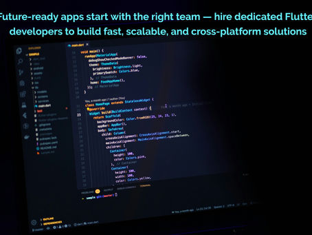 Hire Dedicated Flutter Developers: Build Future-Proof Apps That Scale
