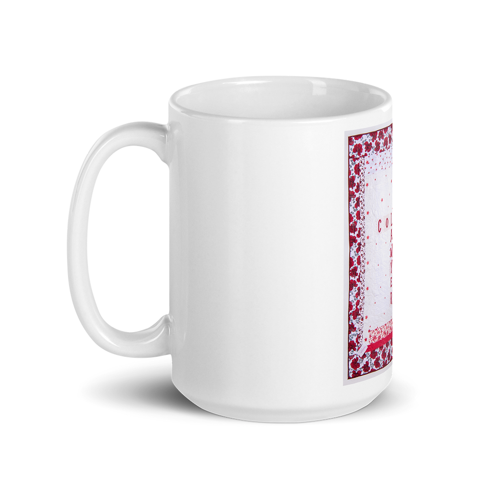 Thumbnail: Colored Girl Lawyer Rocks White glossy mug