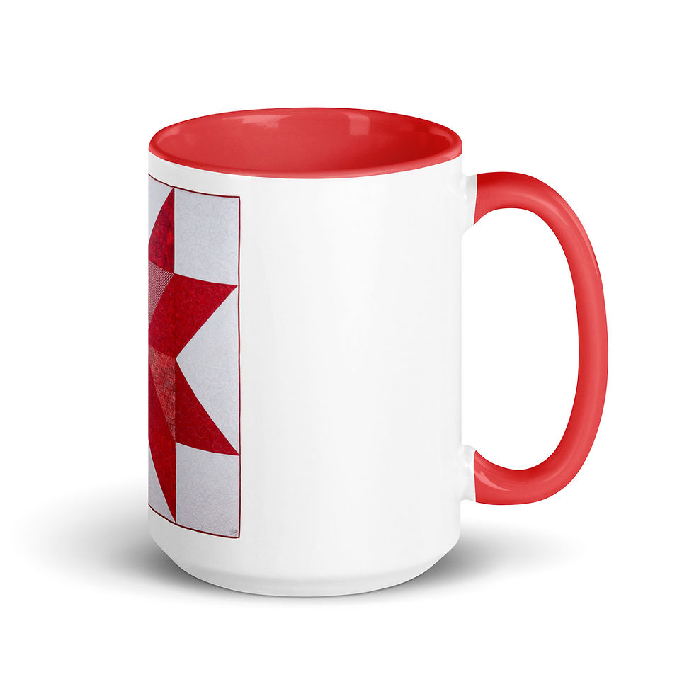 Thumbnail: Ancestral Delta Star Mug with Color Inside