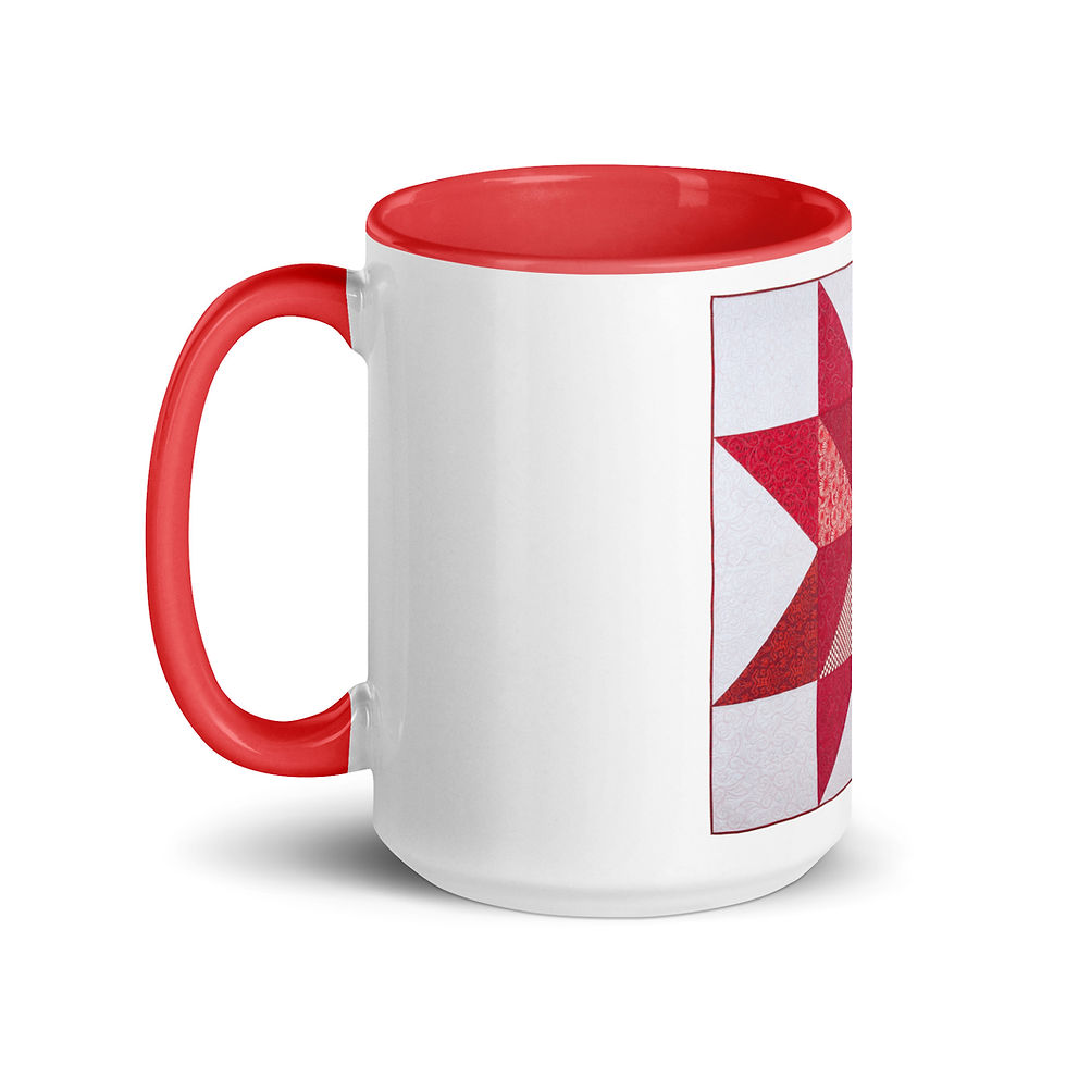 Thumbnail: Ancestral Delta Star Mug with Color Inside