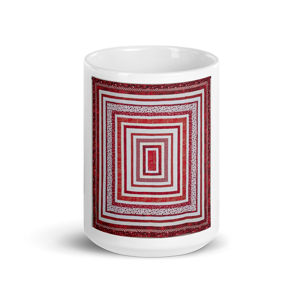 Thumbnail: Follow Me White glossy mug