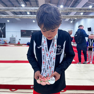 Celebrating the hard work leading up to competitions.