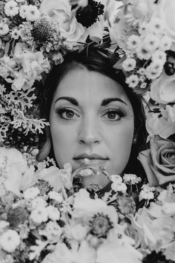 Bride in Flowers