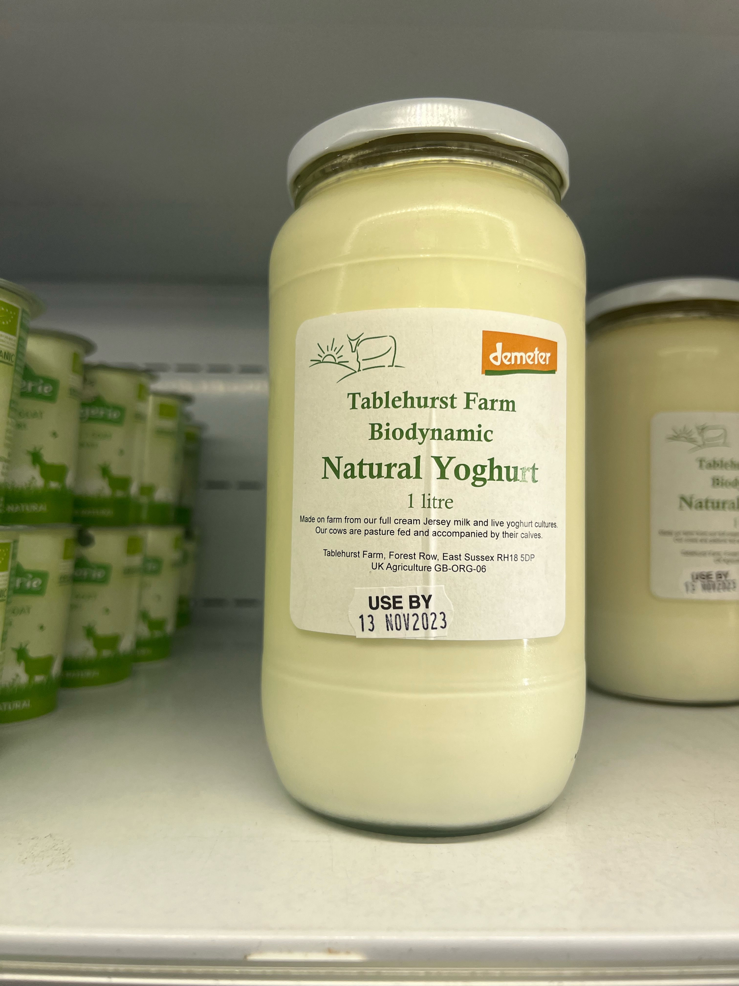 Tablehurst Biodynamic Live Low-Fat Yoghurt