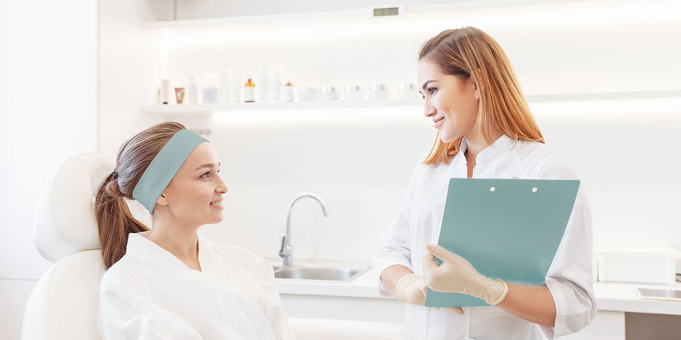 Consultation at a medspa