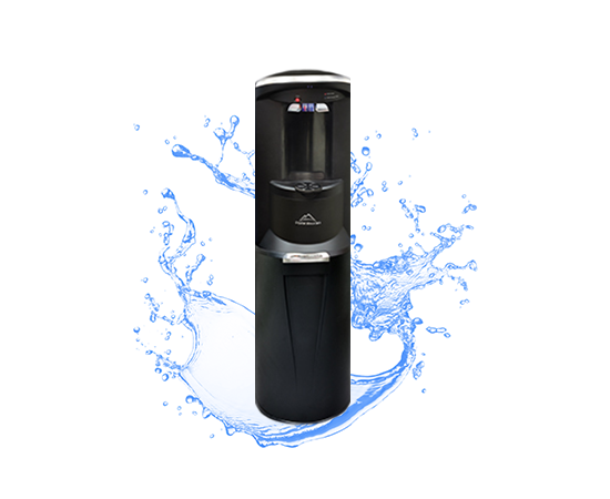 Storm Commercial Grade Bottom Load Water Cooler Black Icy