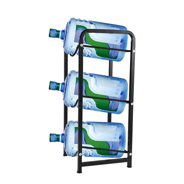 Thumbnail: Three Bottle Metal Rack