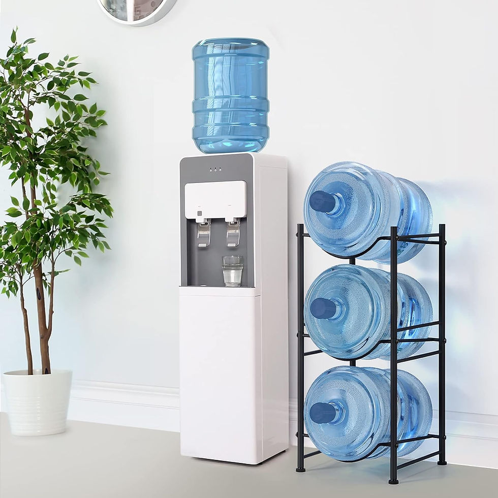 Thumbnail: Three Bottle Metal Rack