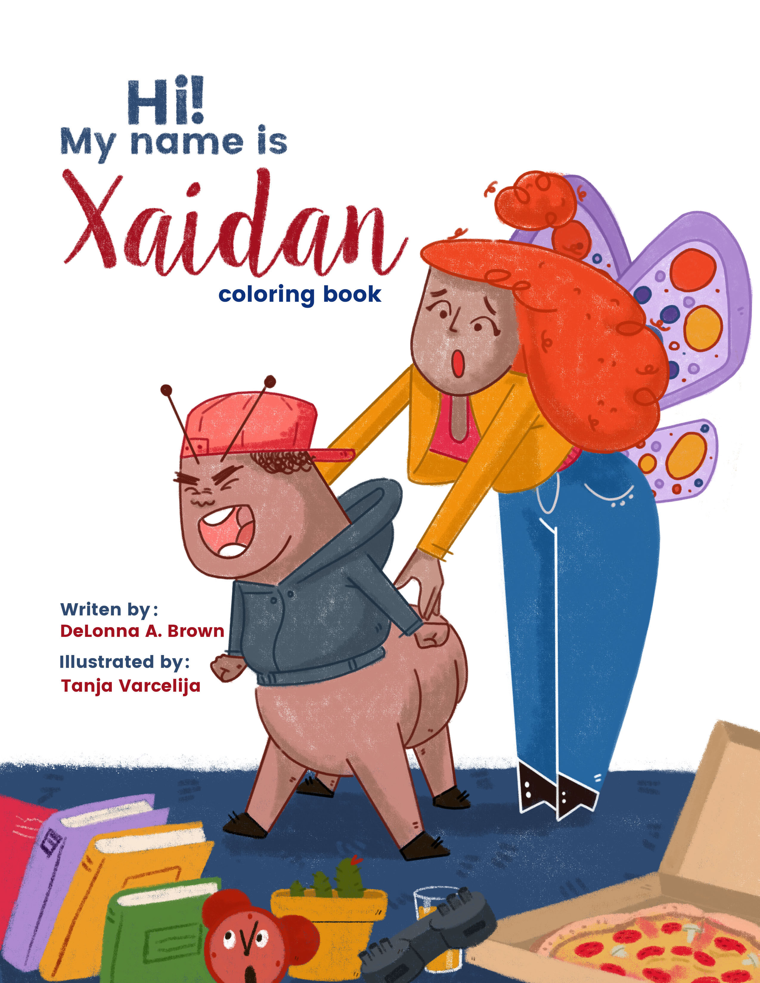 Hi! My name is Xaidan coloring book