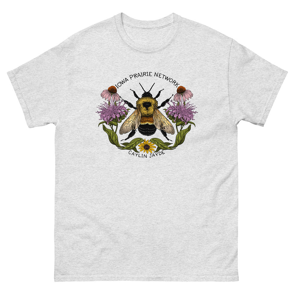 Thumbnail: Caylin Jayde x IPN Rusty Patched Bumble Bee Tee - Unisex