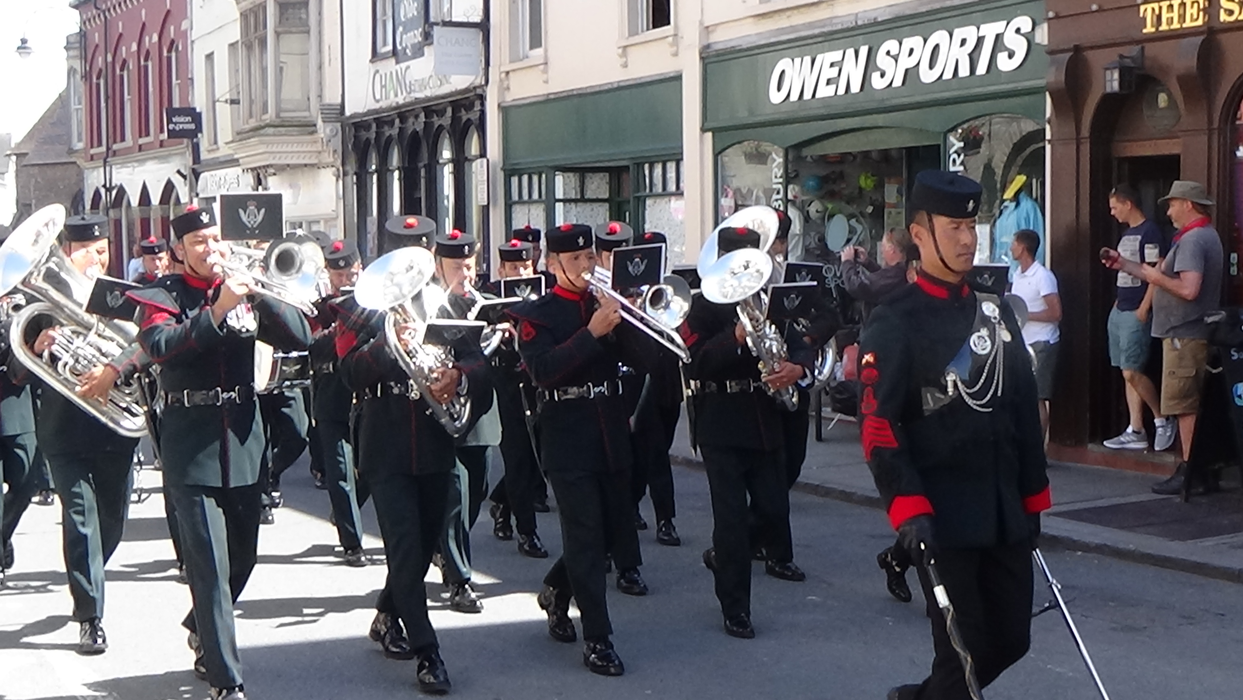 The Band of the Brigade of Gurkhas