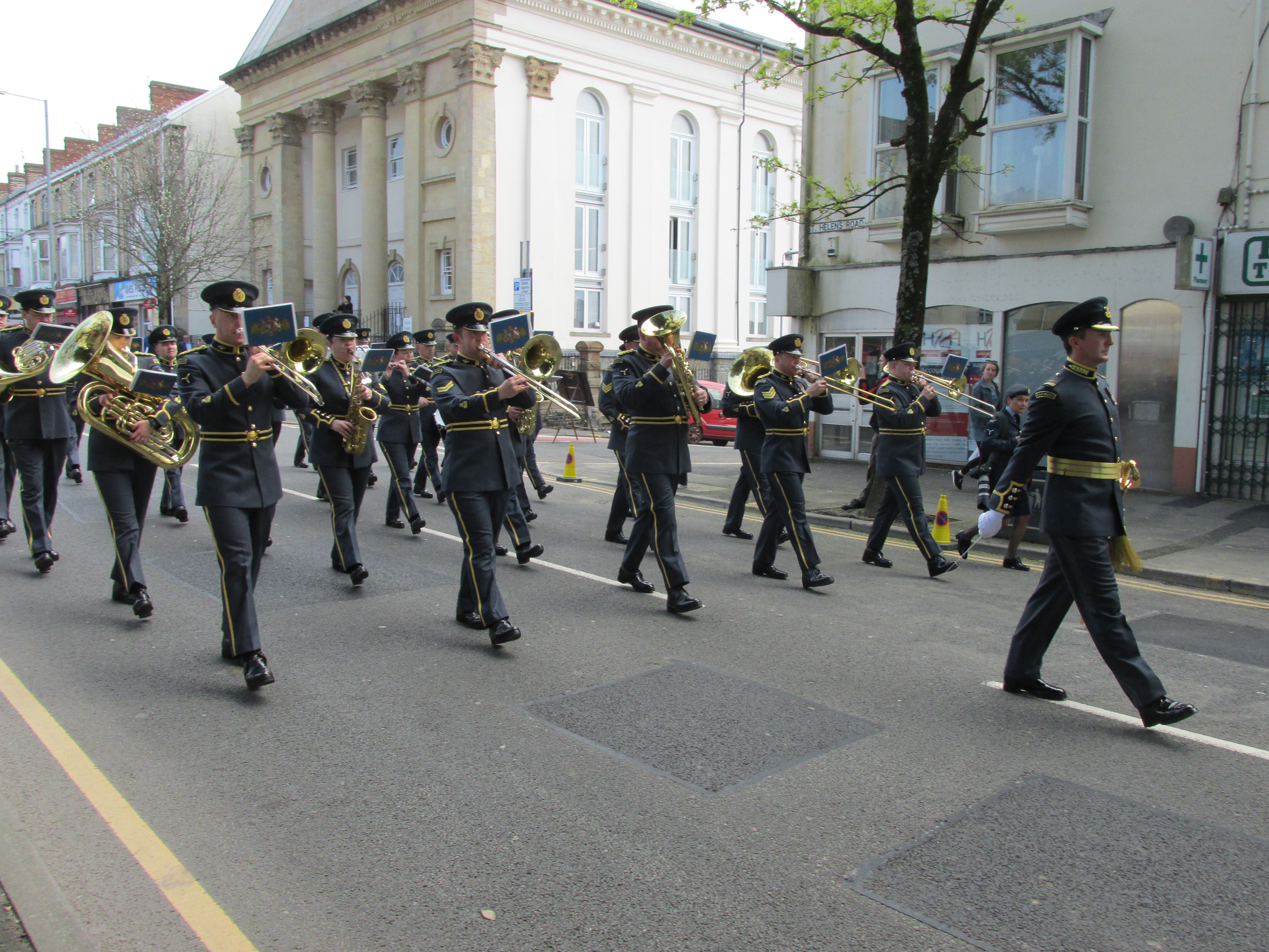 The Band of the RAF College