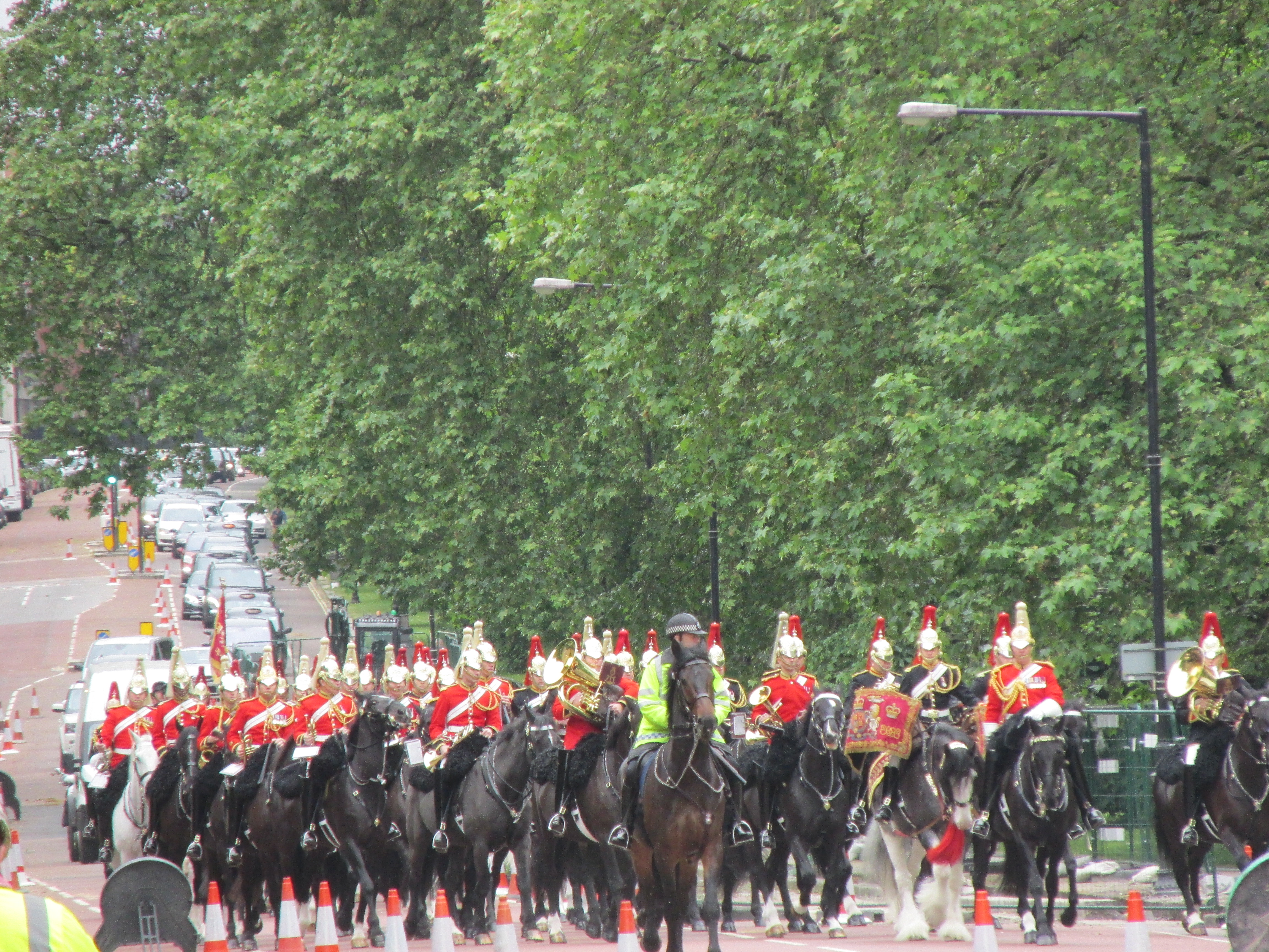 Mounted Band Changing the Guard