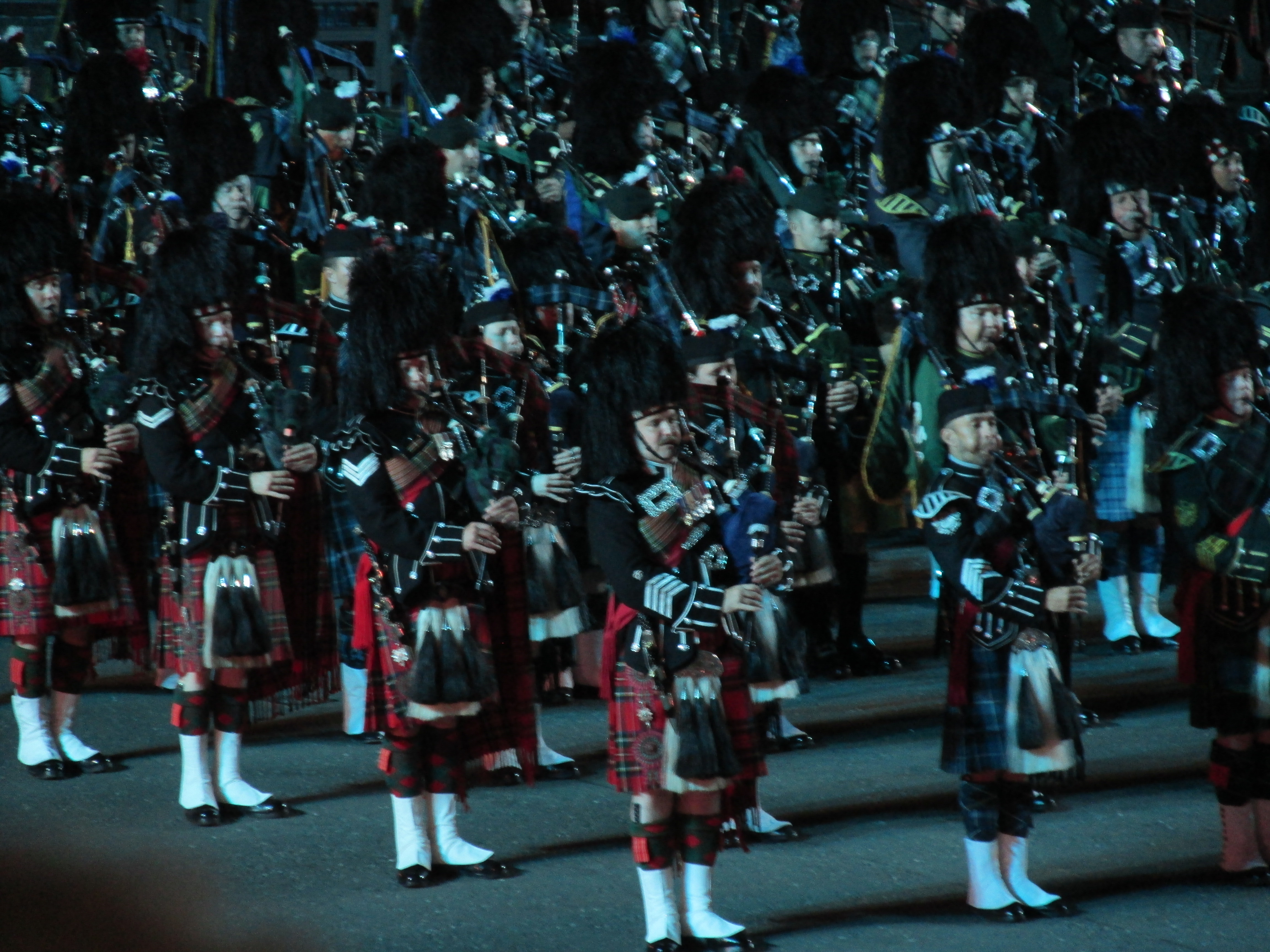 The Massed Pipes and Drums