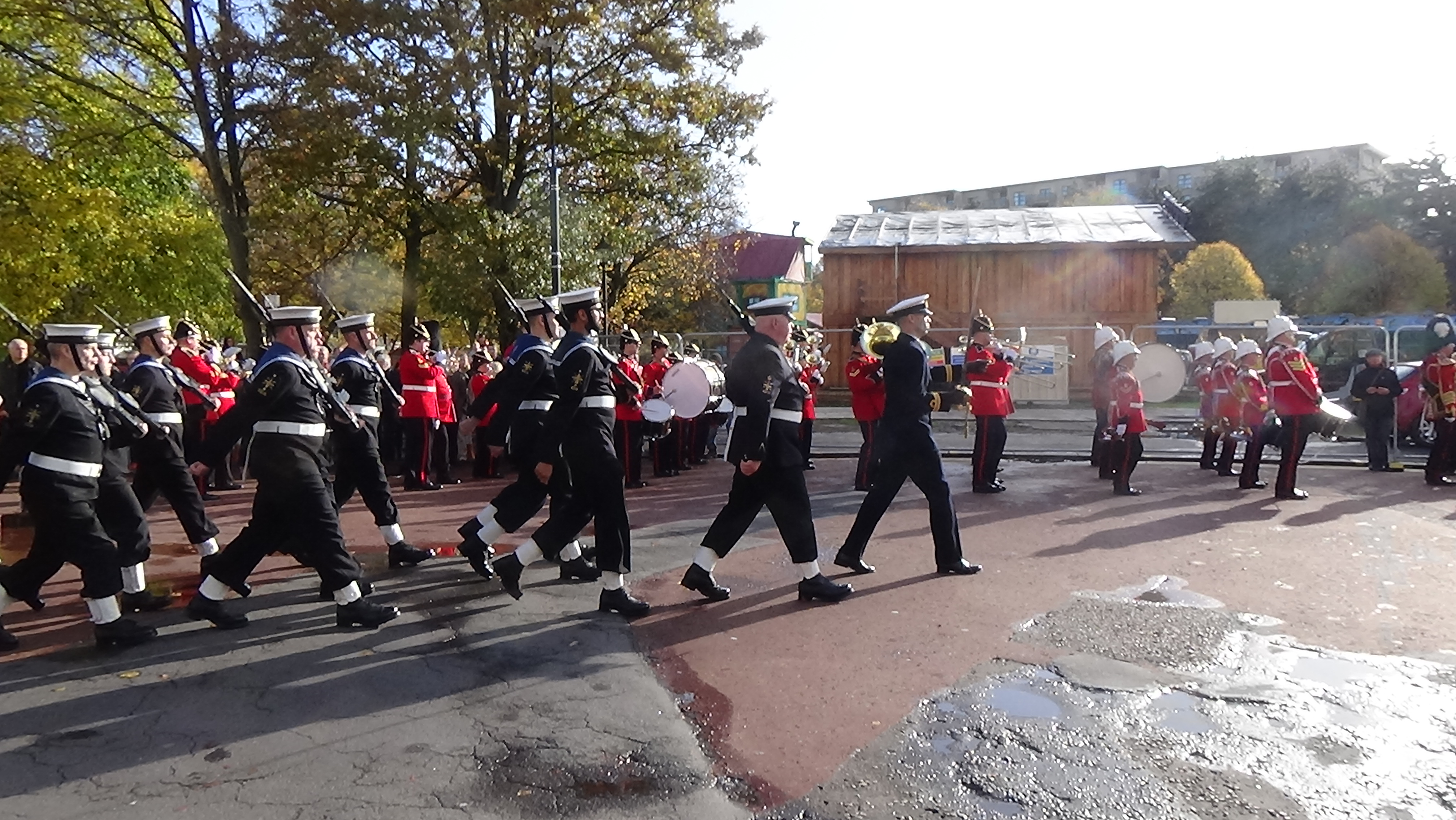 The Royal Welsh Band and HMS Cambria