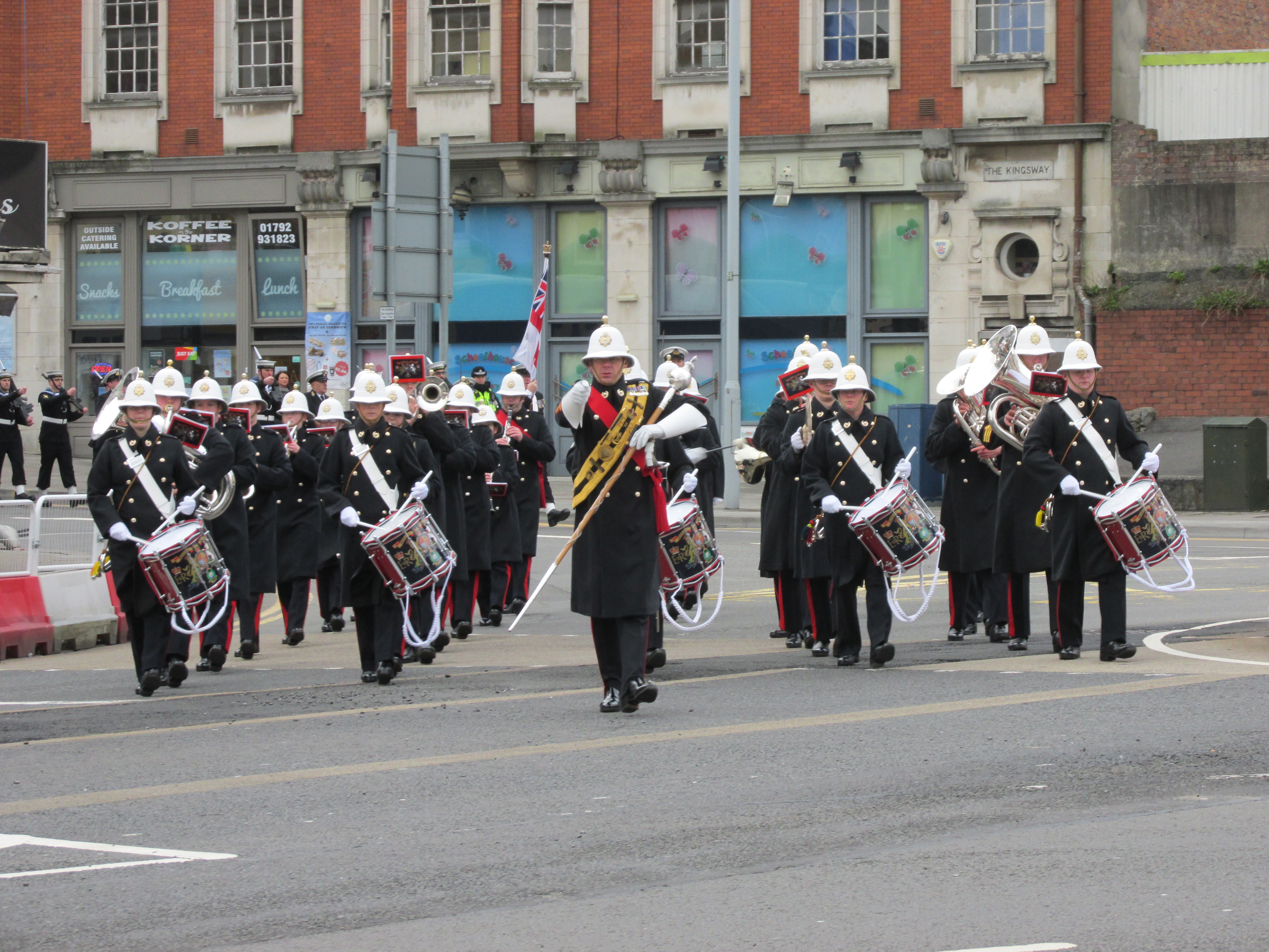 The Band of HM Royal Marines