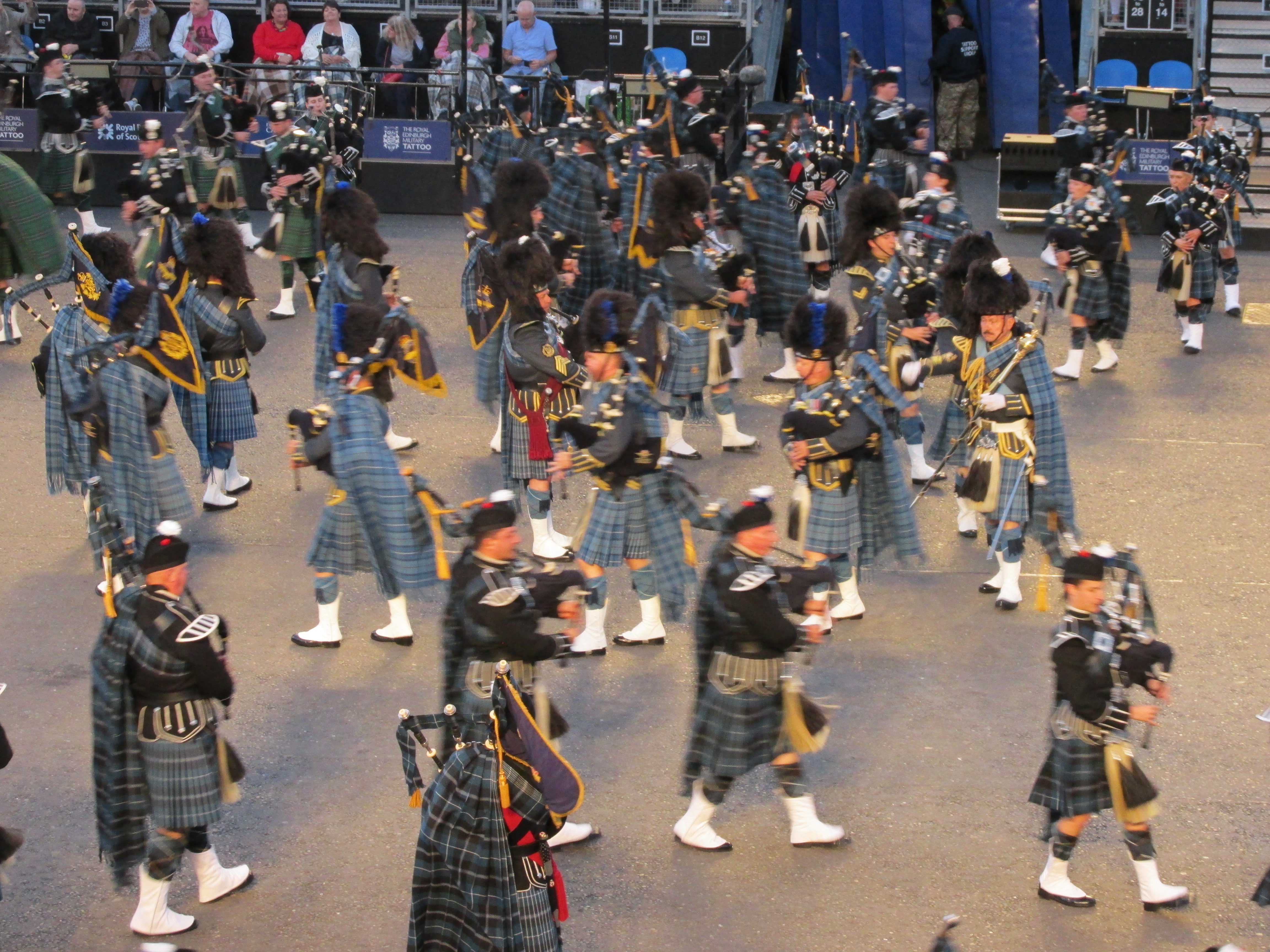 The Massed Pipes and Drums