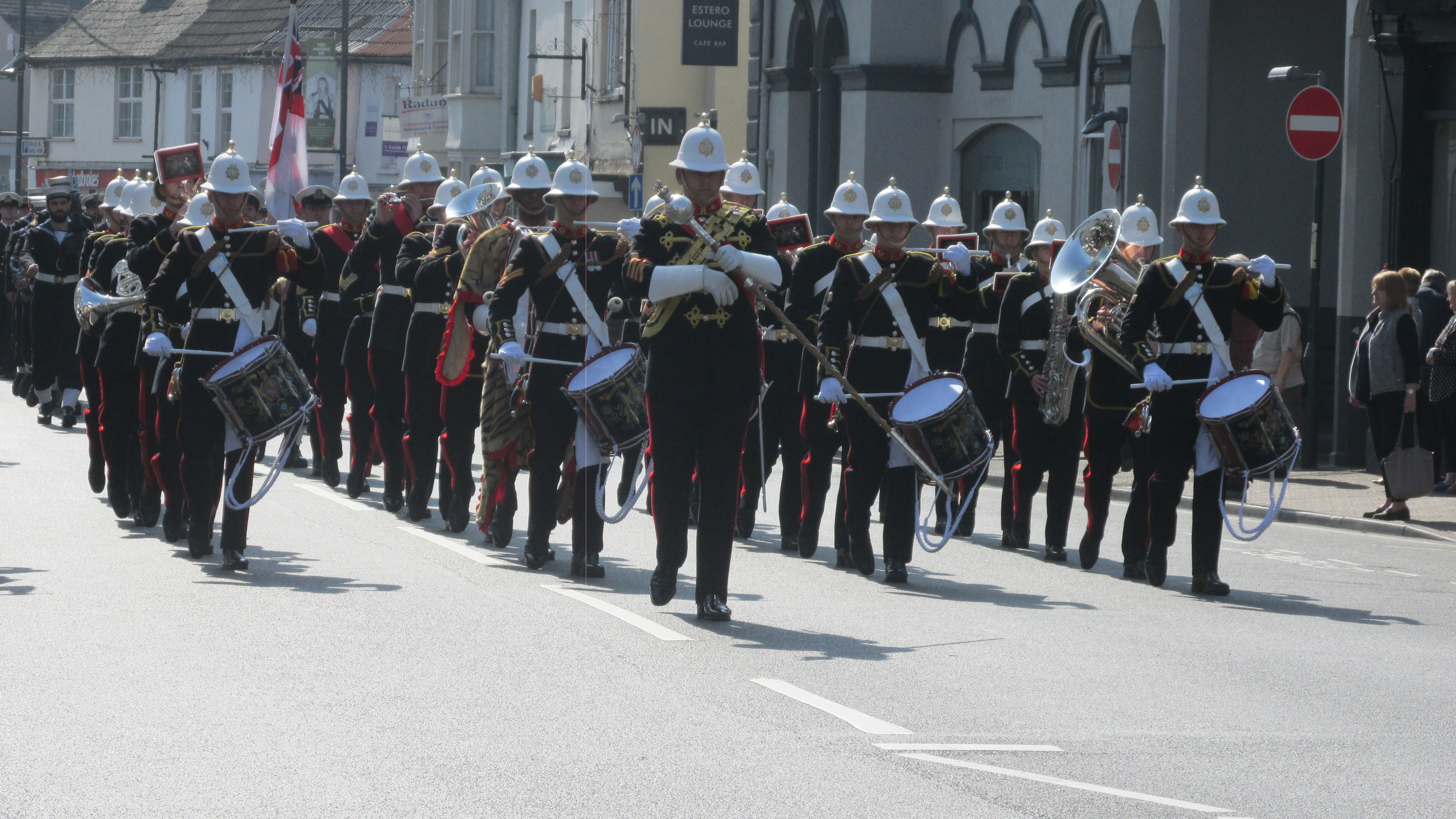 HMS Monmouth Freedom Parade