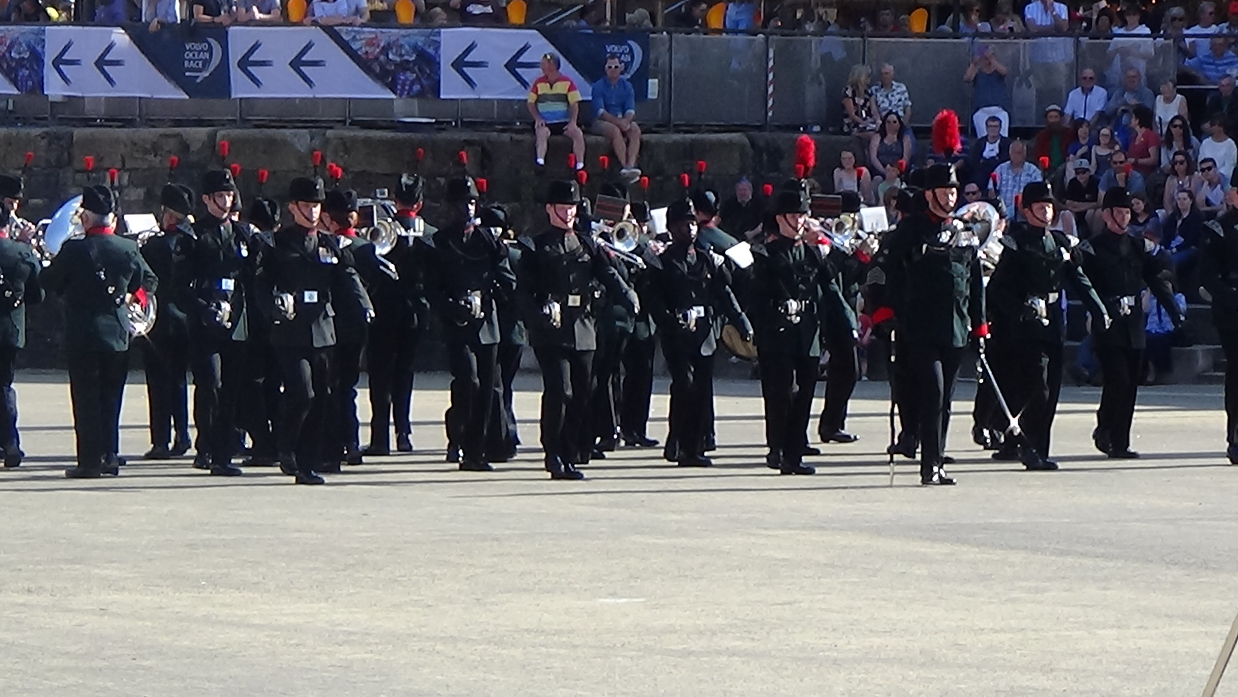 The Band and Bugles of the Rifles