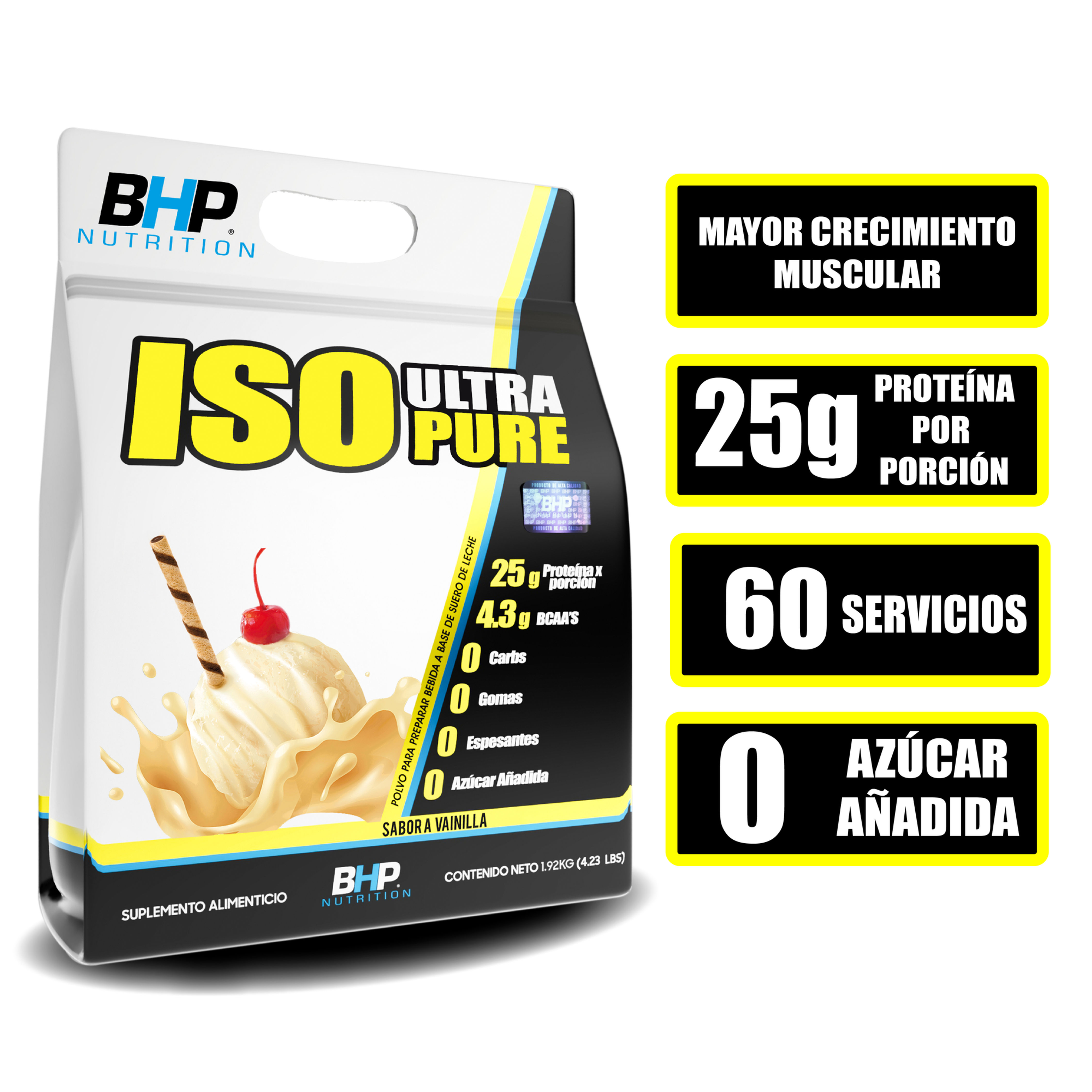 BAG ISO ULTRA PURE 0 CARBS 4.2 LBS