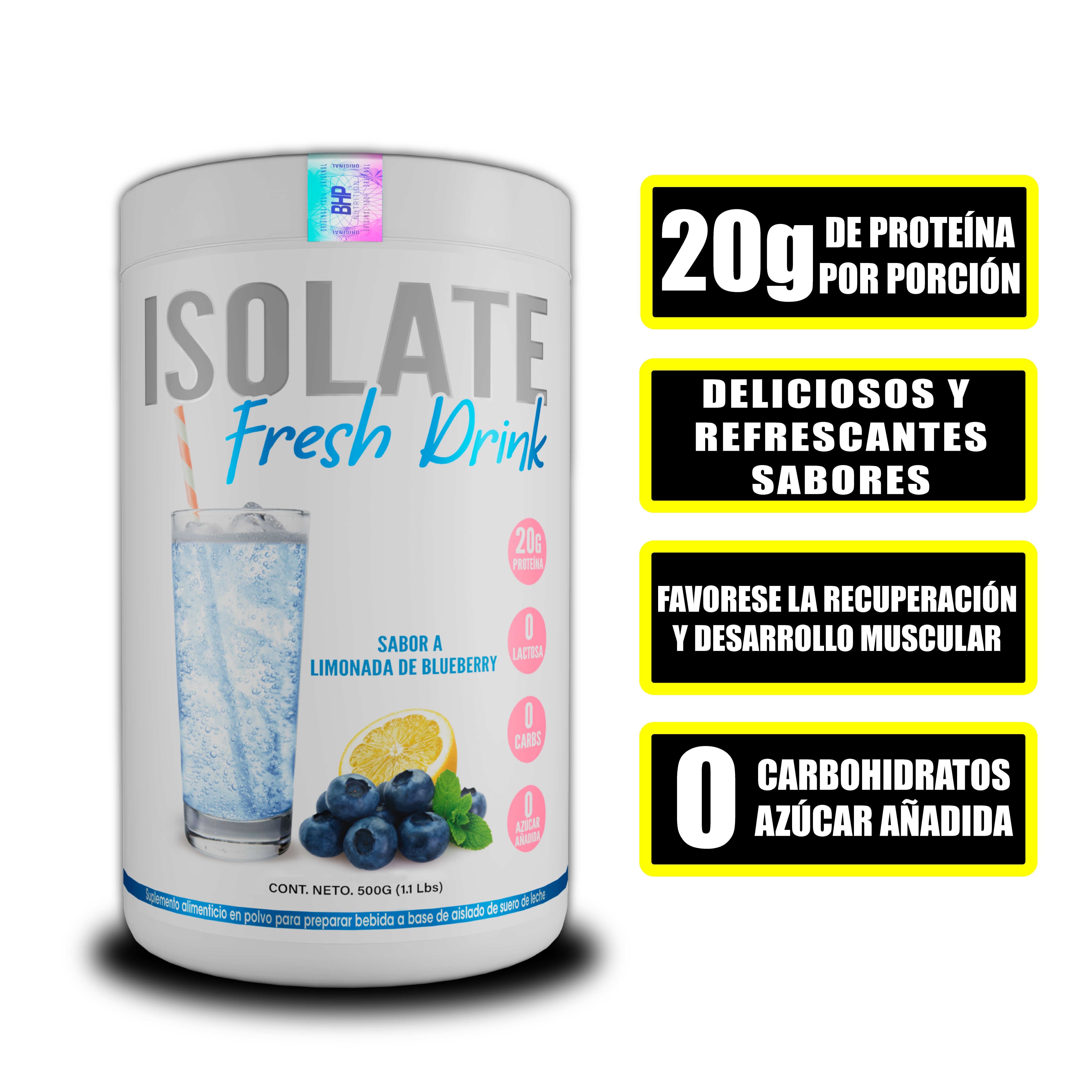 ISO FRESH DRINK 500 GRS.
