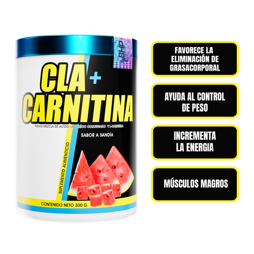 cla e l carnitina CLA + CARNITINA 30 SERV