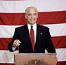 Politician on Poduim