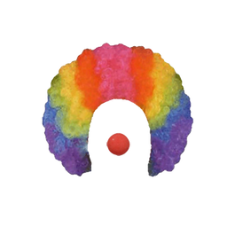 4999_sticker-of-clown-wig-and-nose-for-u