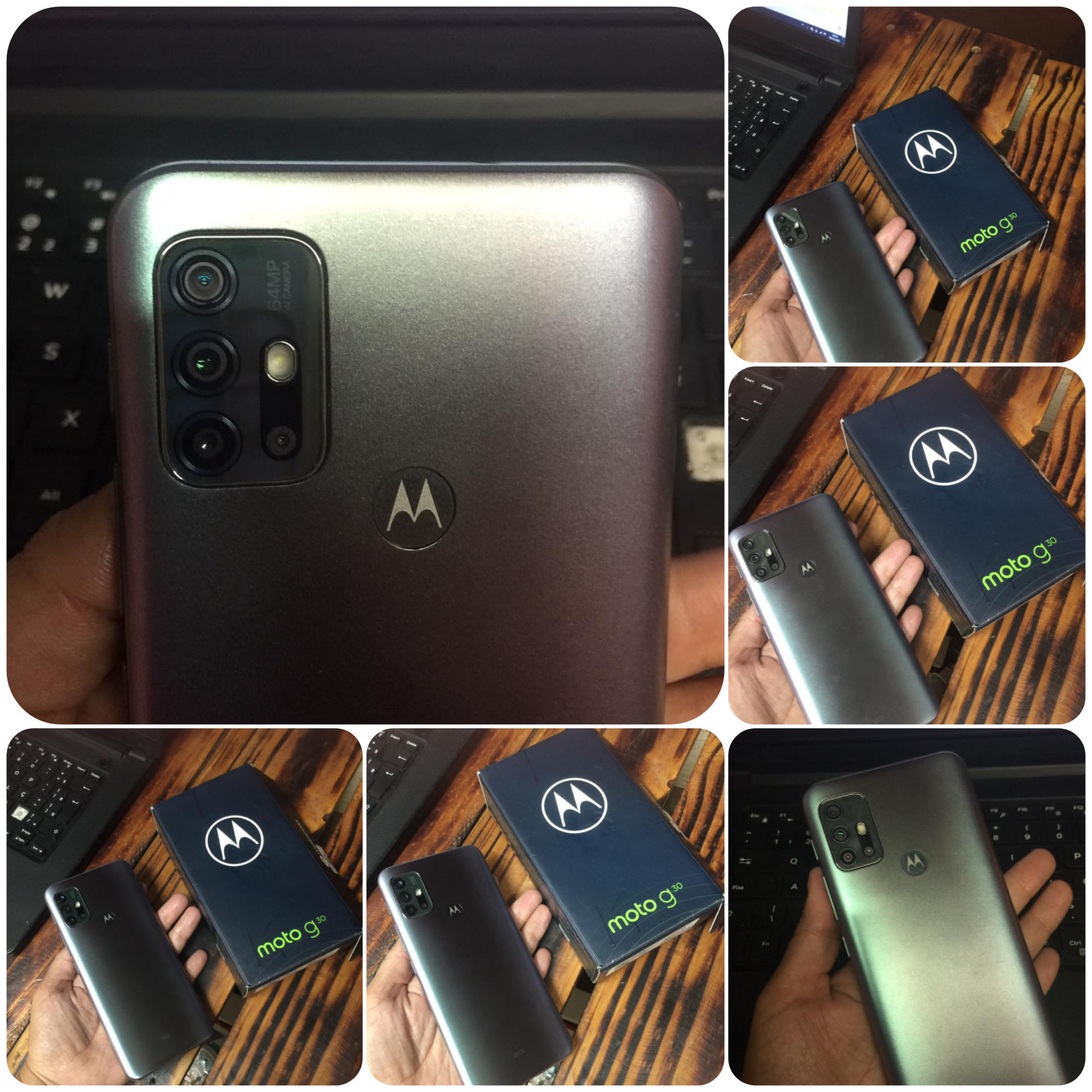 Motorola moto G 30 / 128 GB / Cor: roxo camaleรฃo