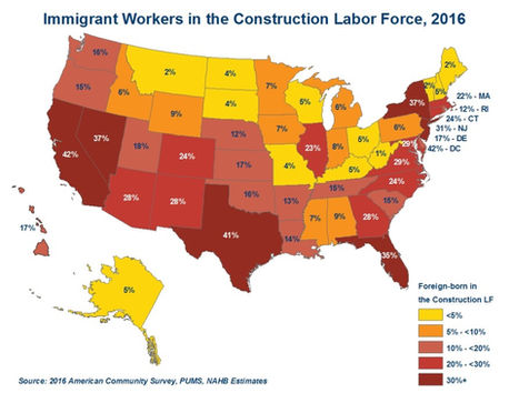 ICE TAKES AIM AT CONSTRUCTION'S IMMIGRANTS