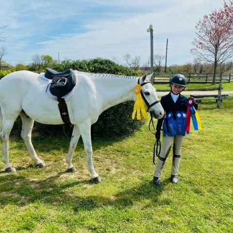 Amara Equestrian master hunter/jumper lessons and training at North Fork Equestrian